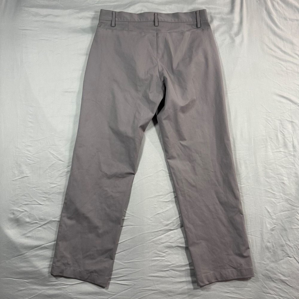 Ministry of Supply Aviator Pants Chino Dress Standard Fit Men's 30 Gray Stretch - Picture 2 of 8